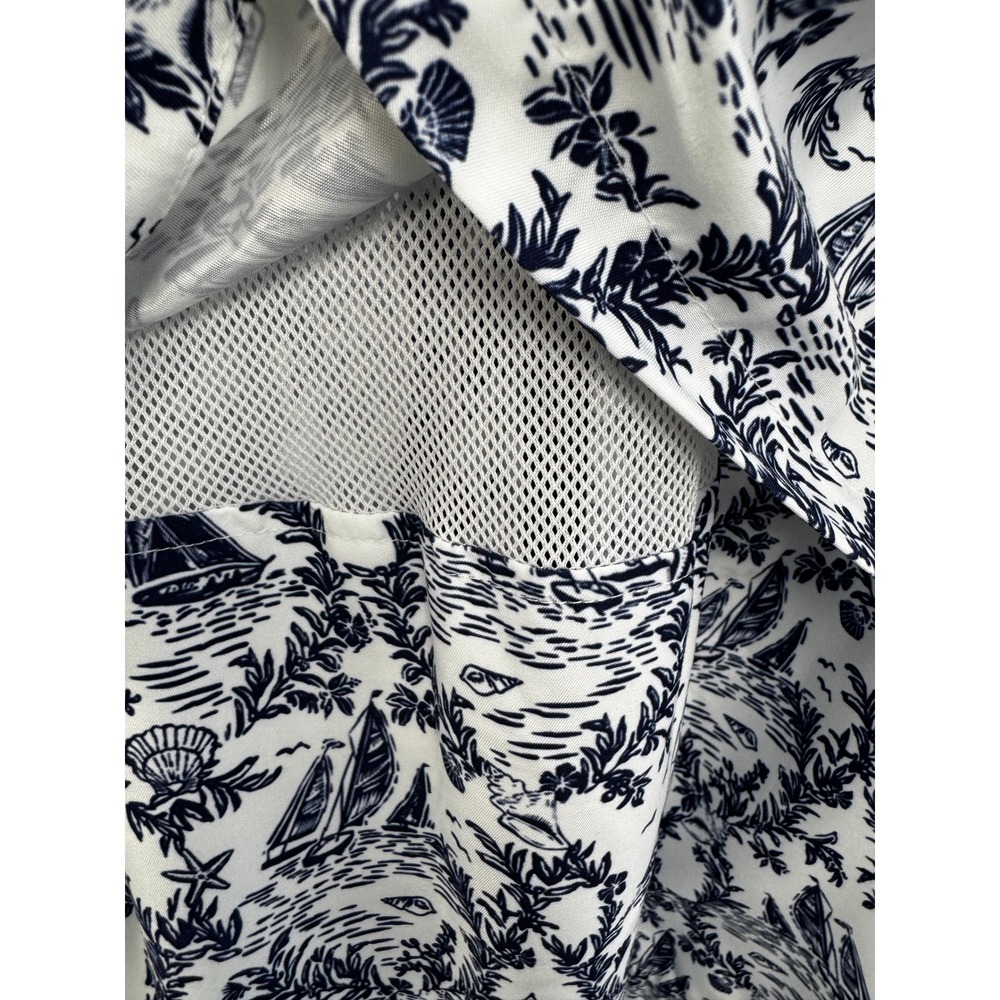 Magellan Outdoors Southern Summer Sailboat Print Fishing Shirt Dress Sz XXL - Picture 7 of 16